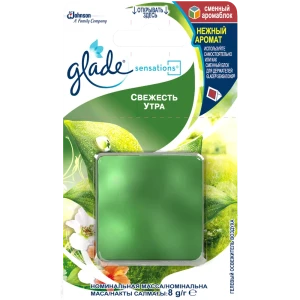 Освежитель воздуха для ванной комнаты Glade Sensations «Свежесть утра» сменный блок