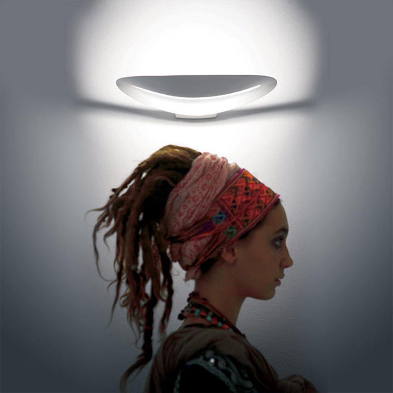 Светильник настенный серебристый Artemide 0916030A ARTEMIDE  00-3882728 Серебро  - Вид №5