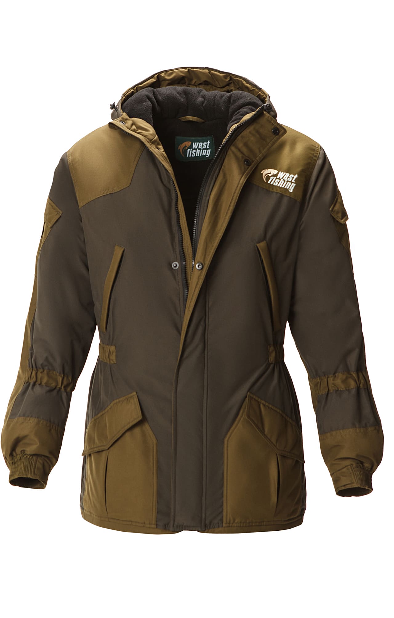 63943 Костюм  зимний хаки West Fishing  Зимняя спецодежда Santreyd  - Вид №3