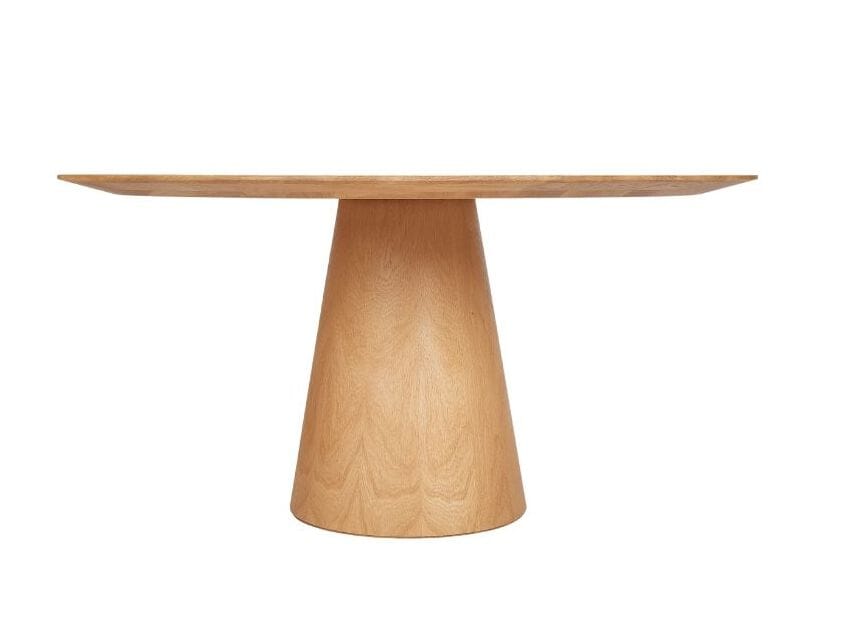 Круглый дубовый обеденный стол NORD ARIN Inia ARCH-00075308 - Вид №1