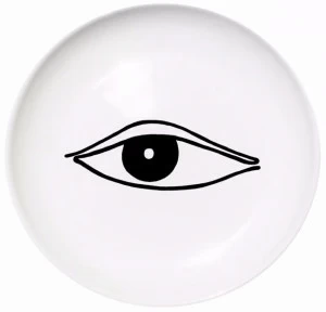 Kiasmo Керамическая тарелка Overlook 2014kddovep