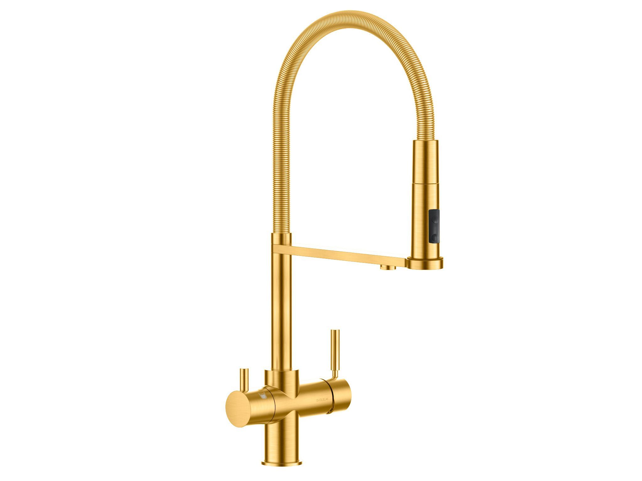 Однорычажный смеситель для кухни с выдвижным ручным душем GUGLIELMI RUBINETTERIE Pura ARCH-00044523 - Вид №2