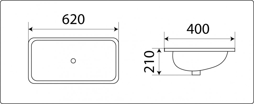 540F Умывальник LAB.Space N - Вид №3