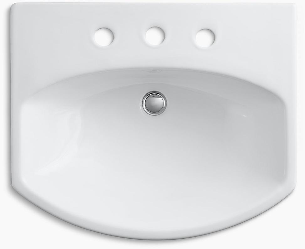 KOHLER Раковина Cimarron Pedestal с 8 K-2362-8-96  - Вид №2