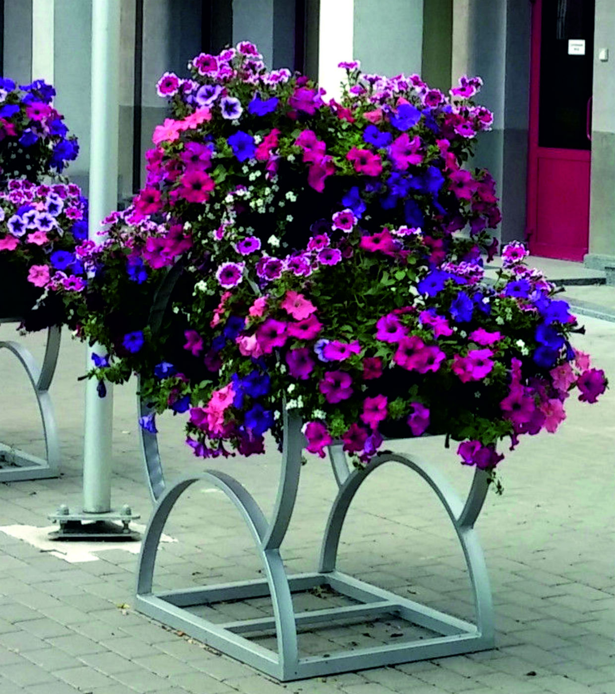 PS201-VO.PM ПИРАМИДА СОЛНЦЕ 2 яруса, цветочница в виде пирамиды с термо-чашами LAB.Space  - Вид №2