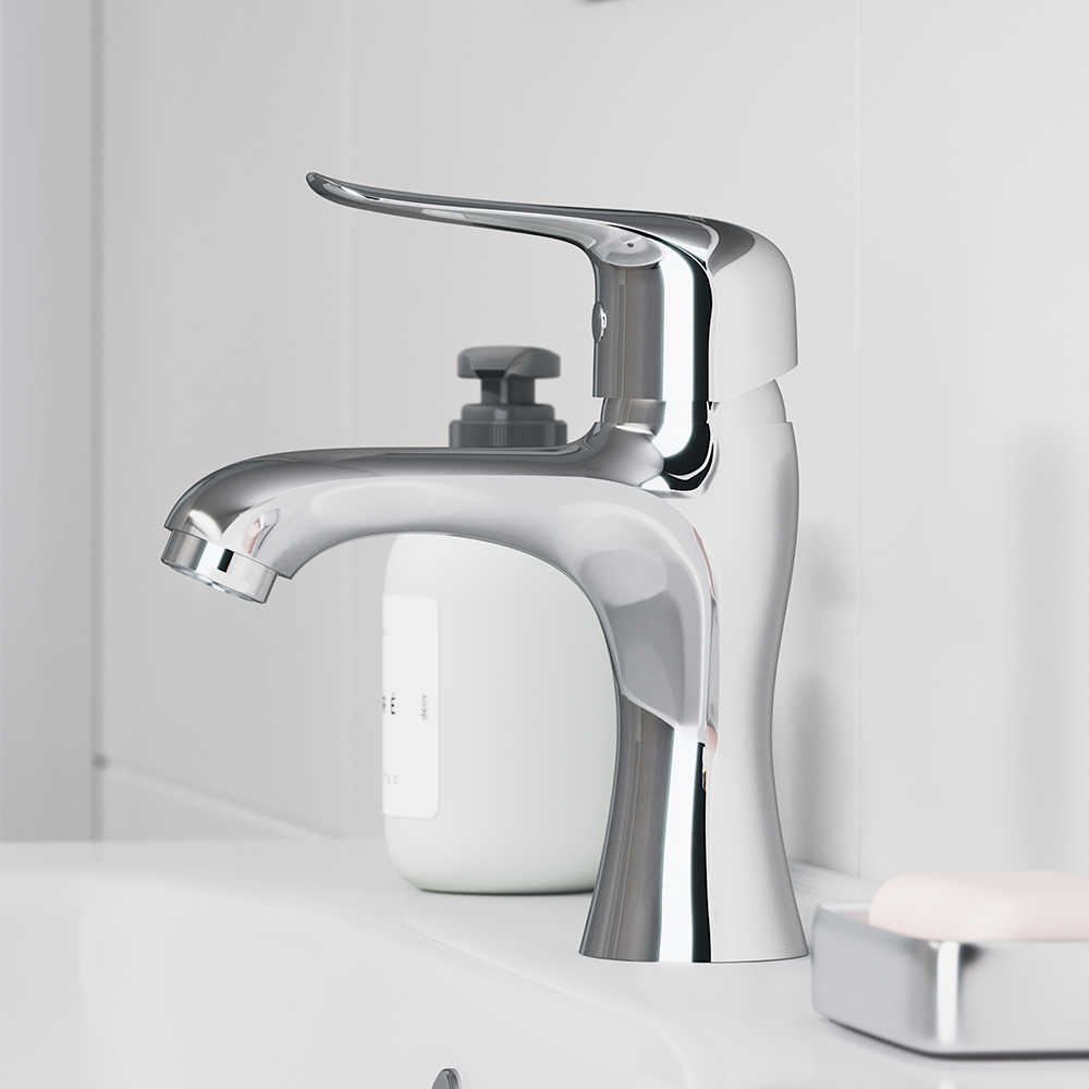 320210000 2 смеситель для умывальника без дк Damixa Palace Evo  - Вид №7