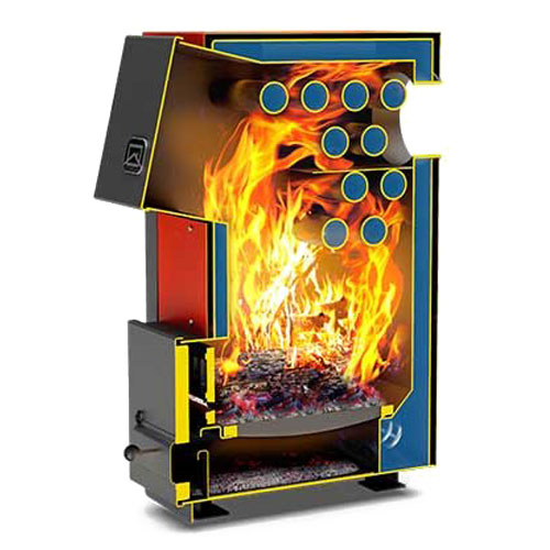 Твердотопливный котел Теплодар Куппер ОК-9 1948 - Вид №1