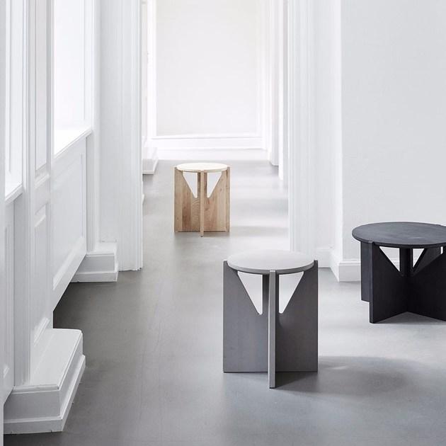 Kristina Dam Studio Табурет / журнальный столик из дерева  120-000-000  - Вид №5