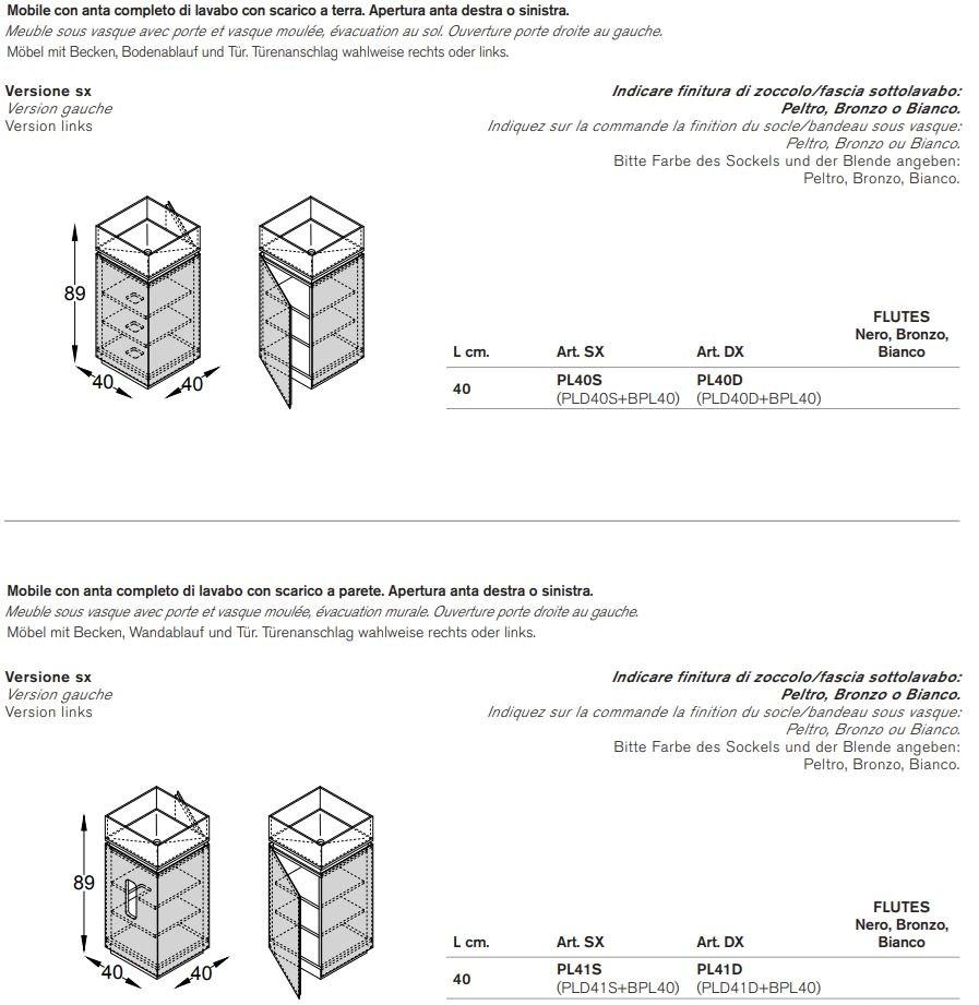 ARTELINEA Тумба под умывальник из монокристалла sun-id-1369673 - Вид №4