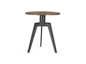 Круглый алюминиевый журнальный столик