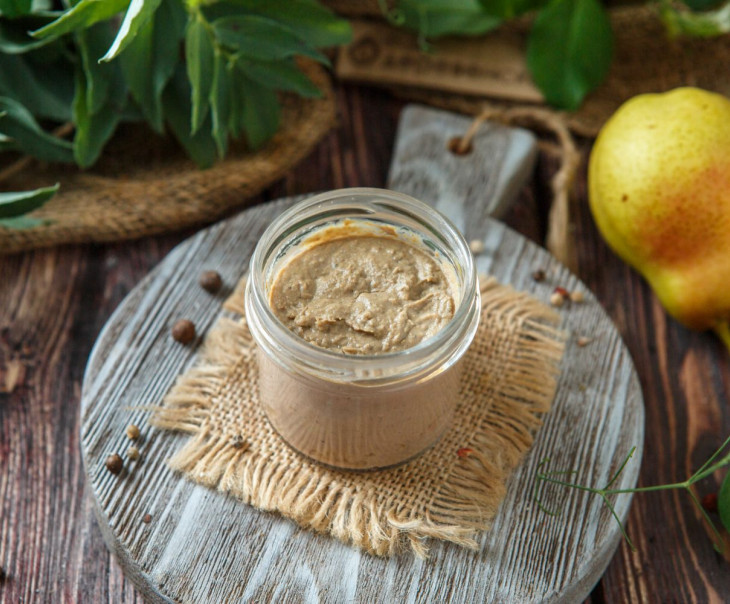 5326 Паштет мясной с печенью индейки и грушей Вкусляндия 