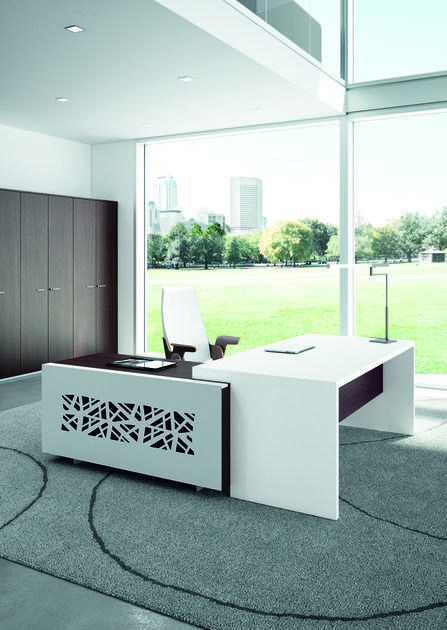 Quadrifoglio Рабочий стол со встроенной полкой T45 sun-id-1509343 - Вид №17