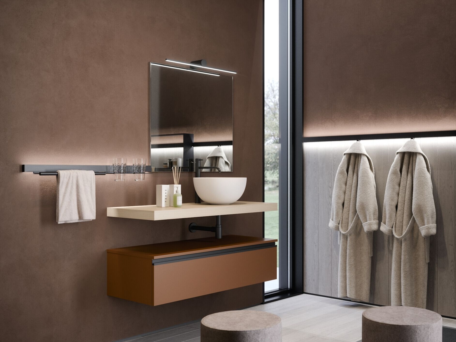 Полная мебель для ванной комнаты OASIS Forever ARCH-00065921