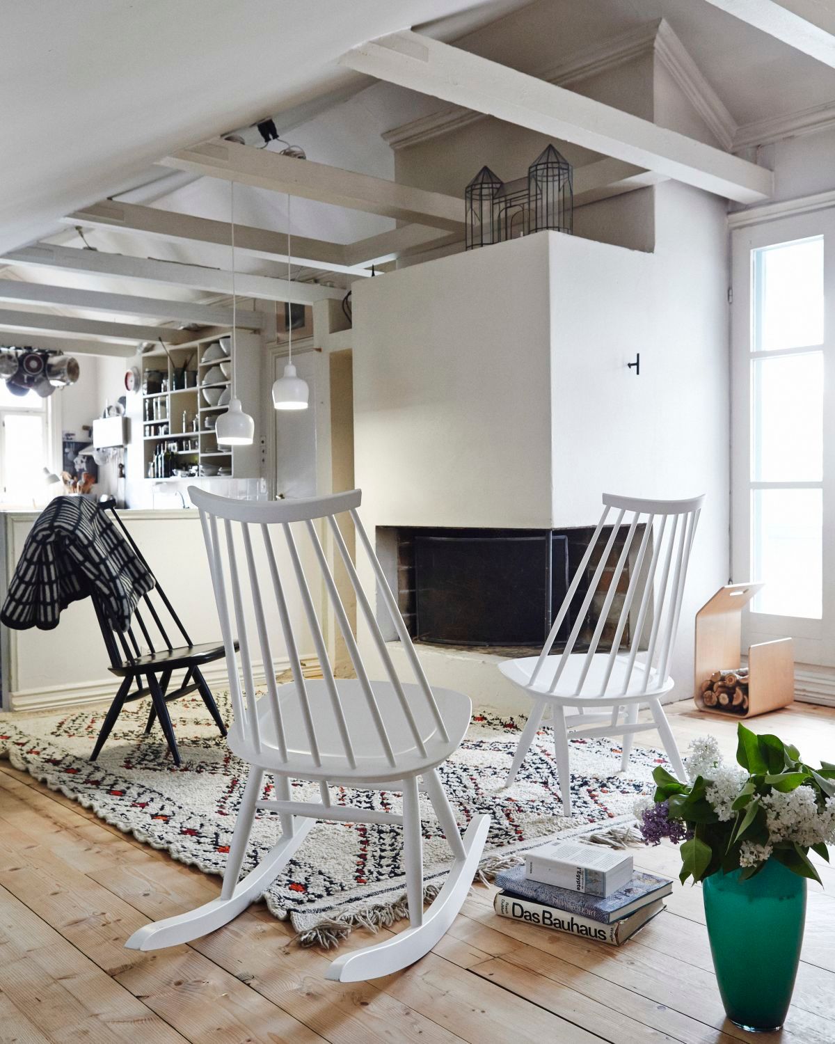 Кресло-качалка из березы Artek Мадемуазель ARCH-00151512 - Вид №2