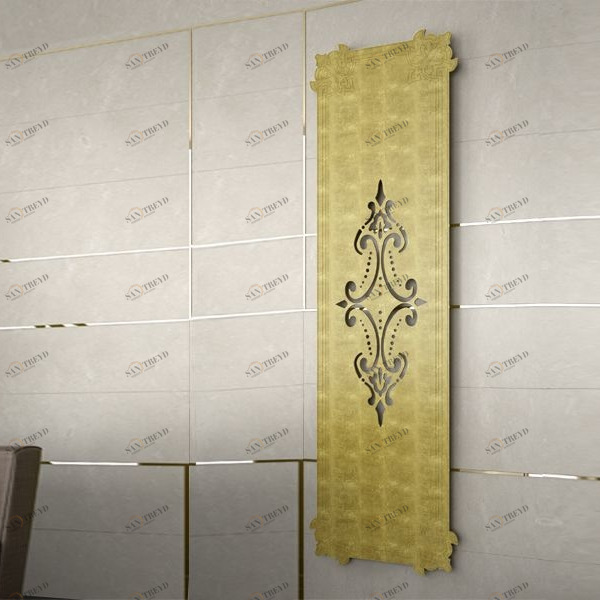 Hotech Дизайн-радиатор Prestige Collection Hermitage отделка сусальное золото