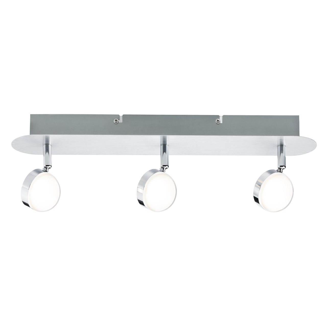Светодиодный спот цвета хром с 3 плафонами Paulmann Hemisphere 66632 PAULMANN HEMISPHERE 00-3891893 Хром  - Вид №1