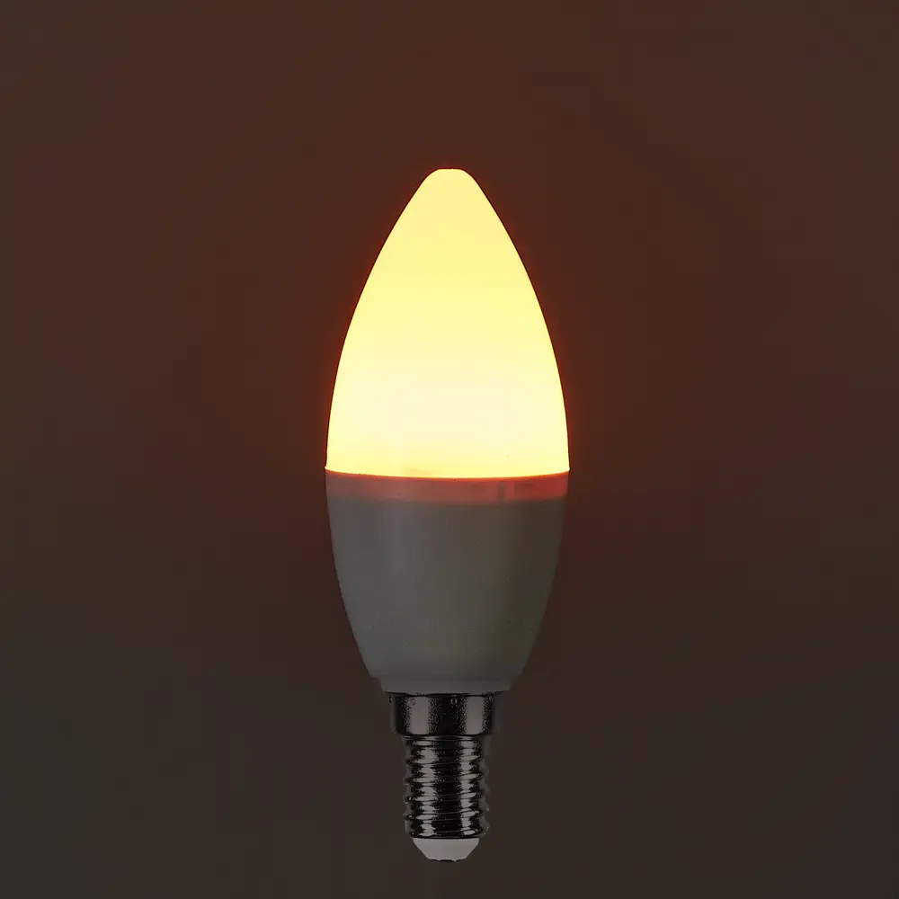 Лампа светодиодная Osram E14 220-240 В 5.5 Вт свеча матовая 470 лм, регулируемый цвет света RGBW, для диммера 82911571 STLM-2195903  - Вид №20