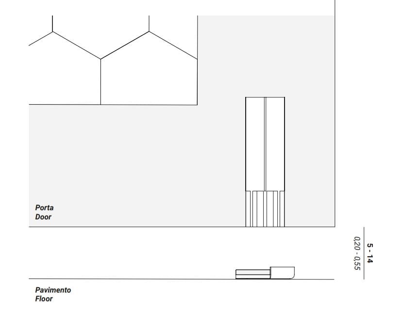 Магнитный дверной стопор для пола VERUM фитиль ARCH-00027732 - Вид №3