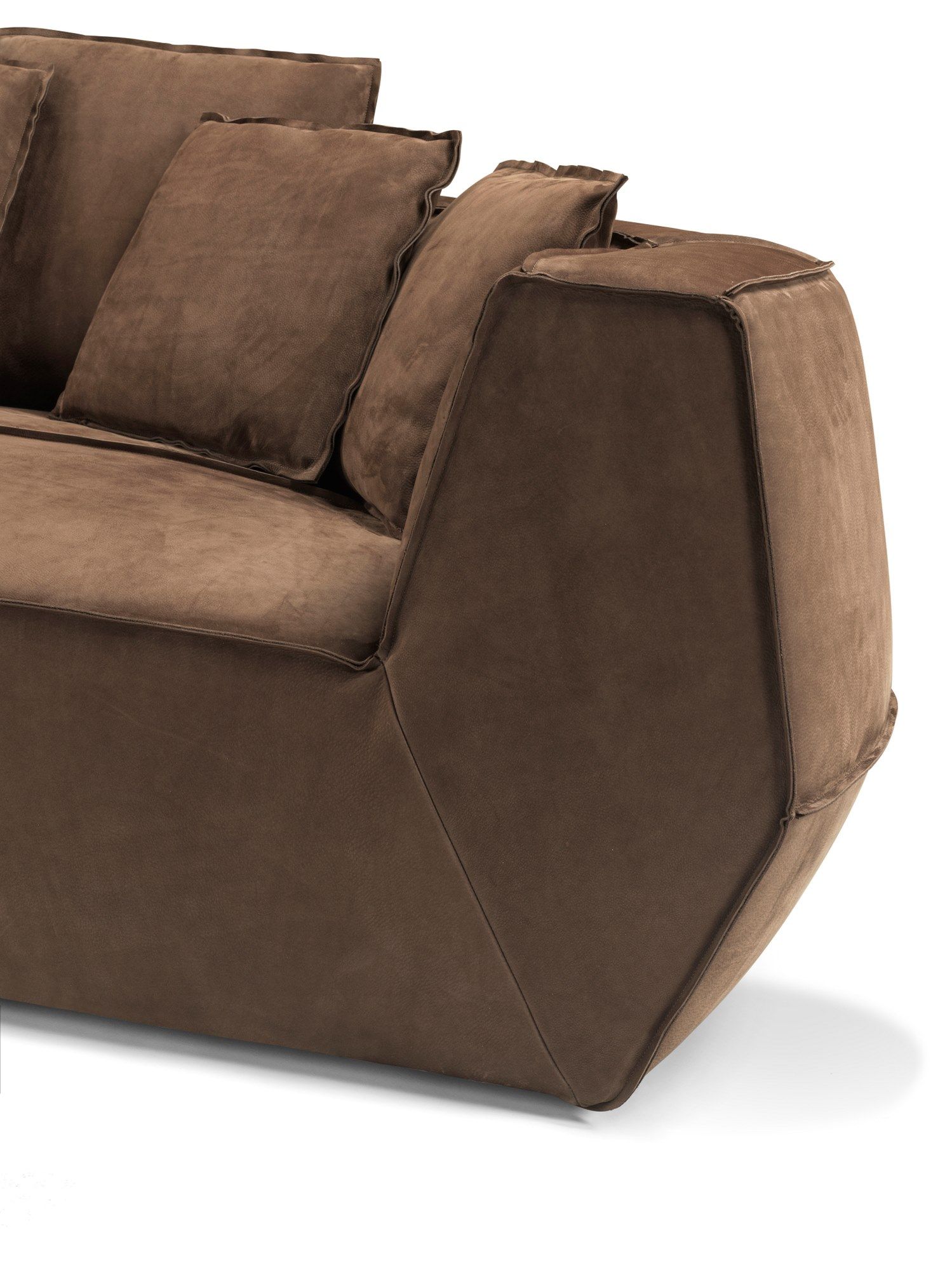 Кожаный изогнутый диван GHIDINI1961 Infinito ARCH-00089399 - Вид №14