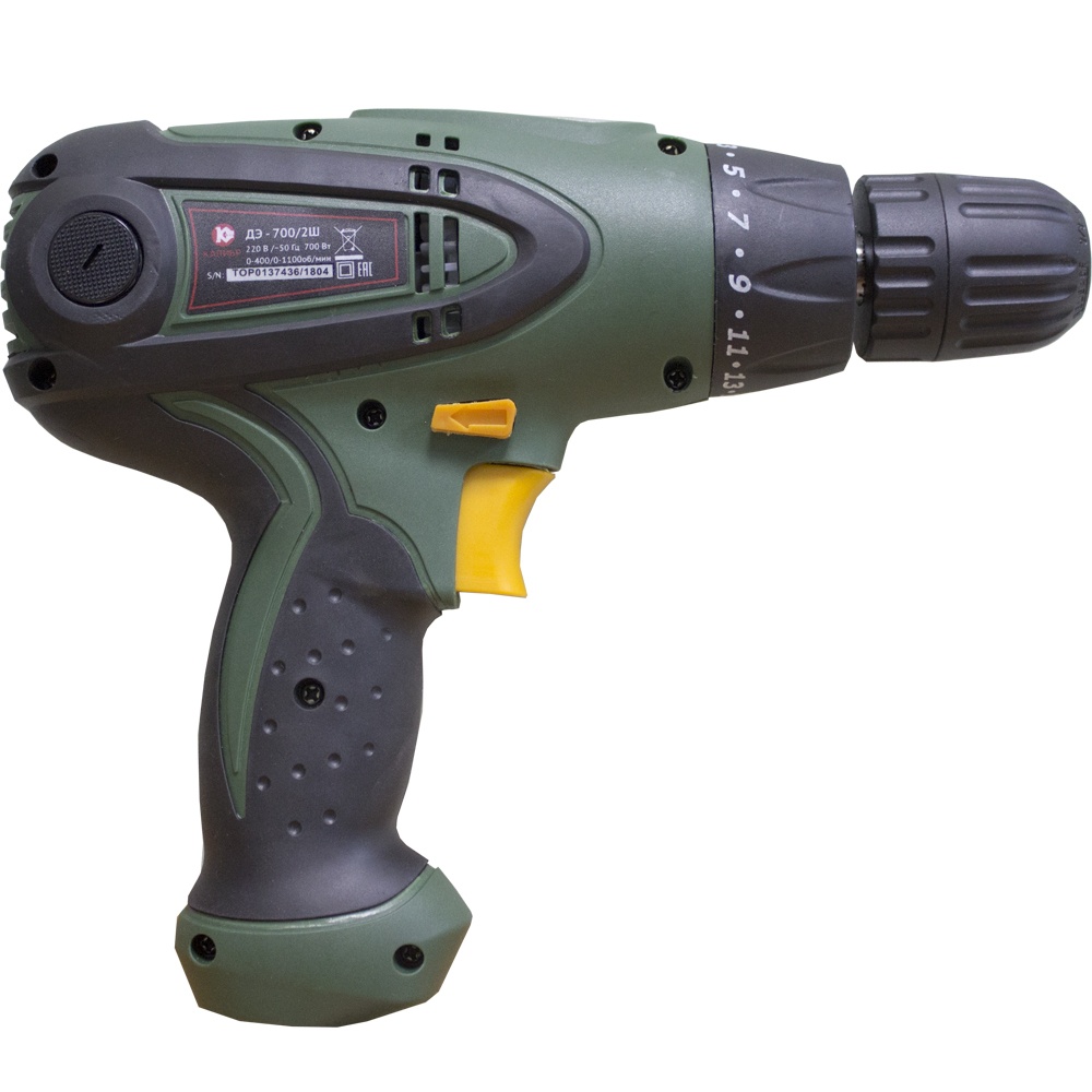 68635 Калибр Электрическая дрель ДЭ-700/2Ш  - Вид №1