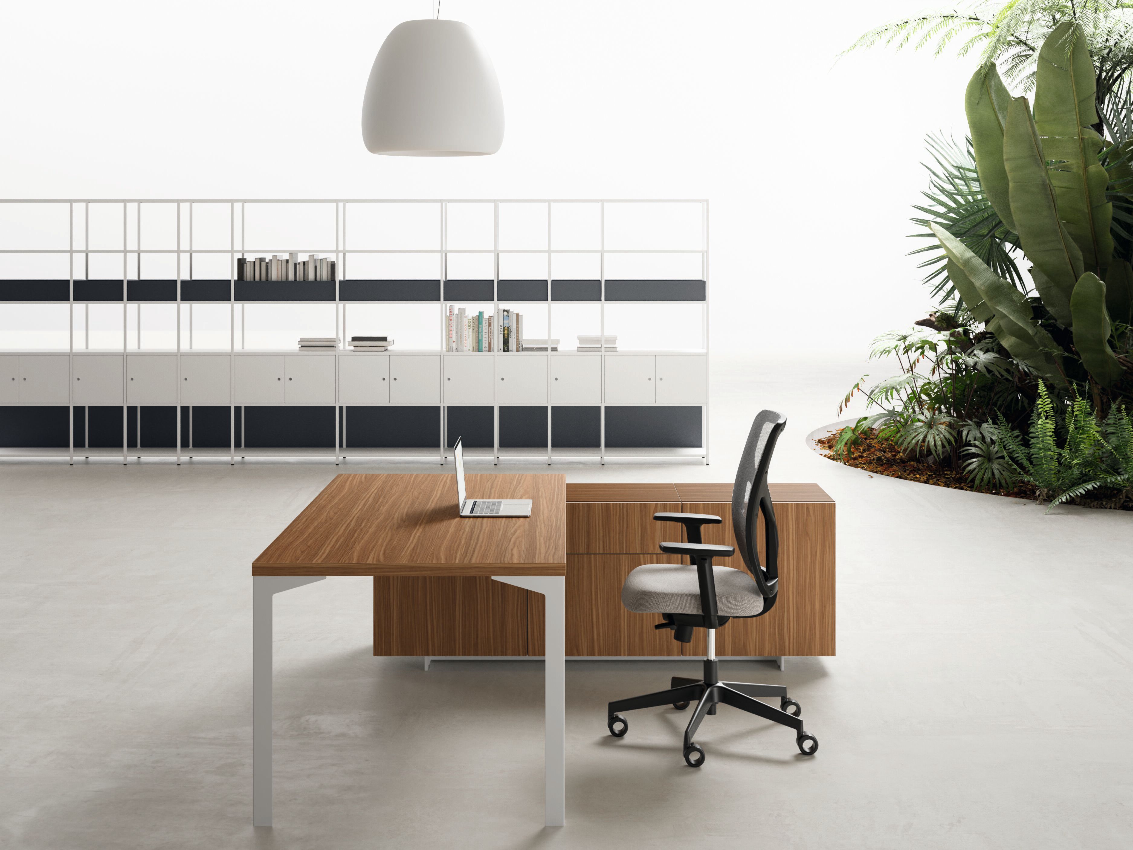 Секционный стол из меламина и листового металла DVO Enna ARCH-00023266