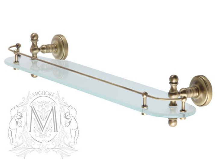 Полка MIGLIORE Mirella ML.MRL-M050.DO, золото  - Вид №2
