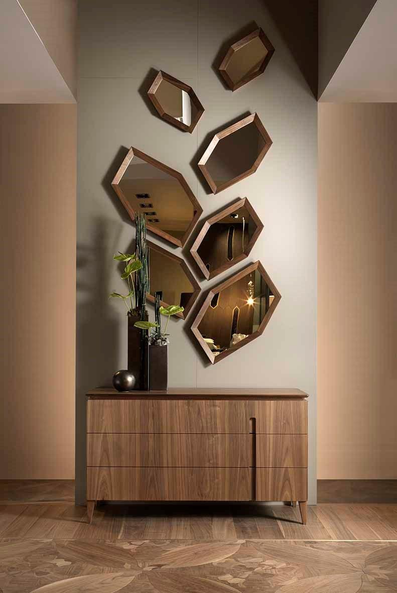 Arte Brotto Комод из орехового дерева со встроенными ручками Leonardo L313n - Вид №2