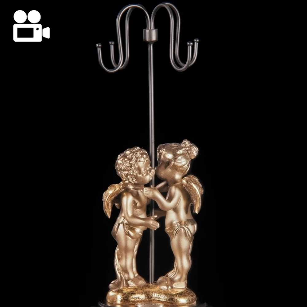 22476 Подставка для украшений Секреты двух сердец Бронза BOGACHO 4627138211649