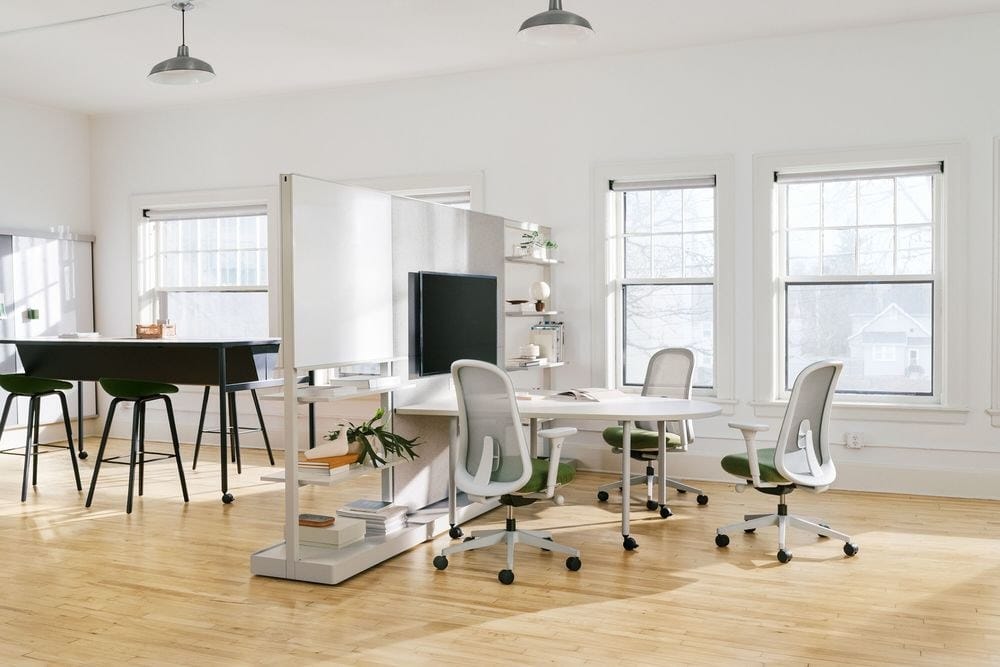 Стол для совещаний с колесами с электрической розеткой Herman Miller OE1 ARCH-00078939 - Вид №8