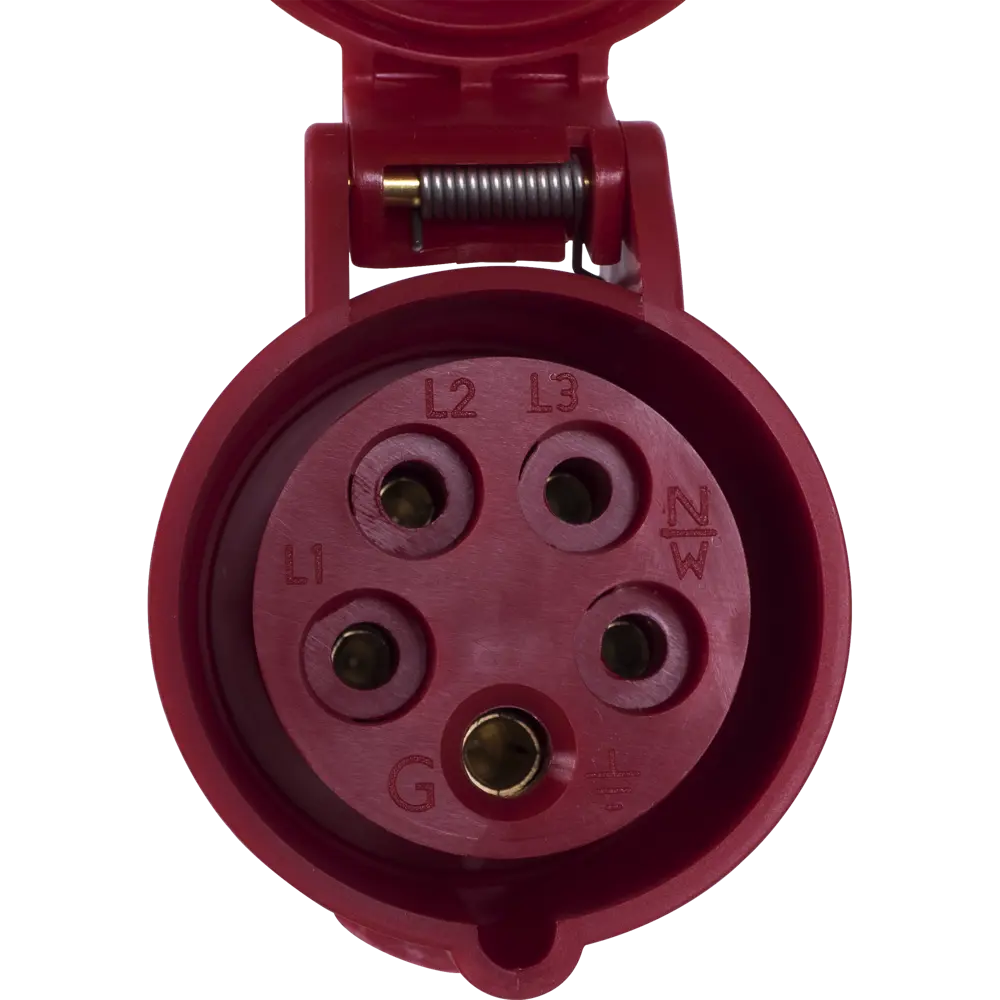 Розетка силовая ABB ICAT ноль заземление 16 А 380 В STLM-2126964 - Вид №2