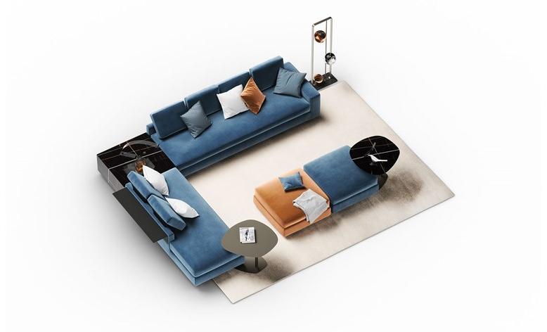 Reflex Модульный угловой диван Adone sun-id-1436544 - Вид №1