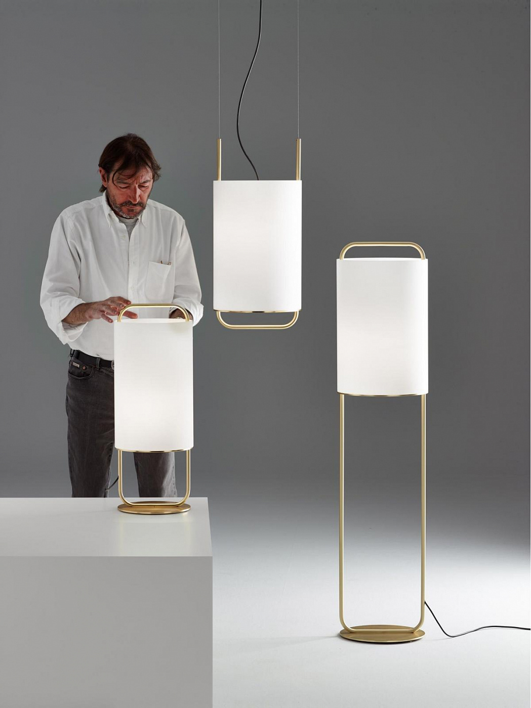 089624 Подвесной светильник T золотой/графит Parachilna Alistair Santreyd - Вид №4