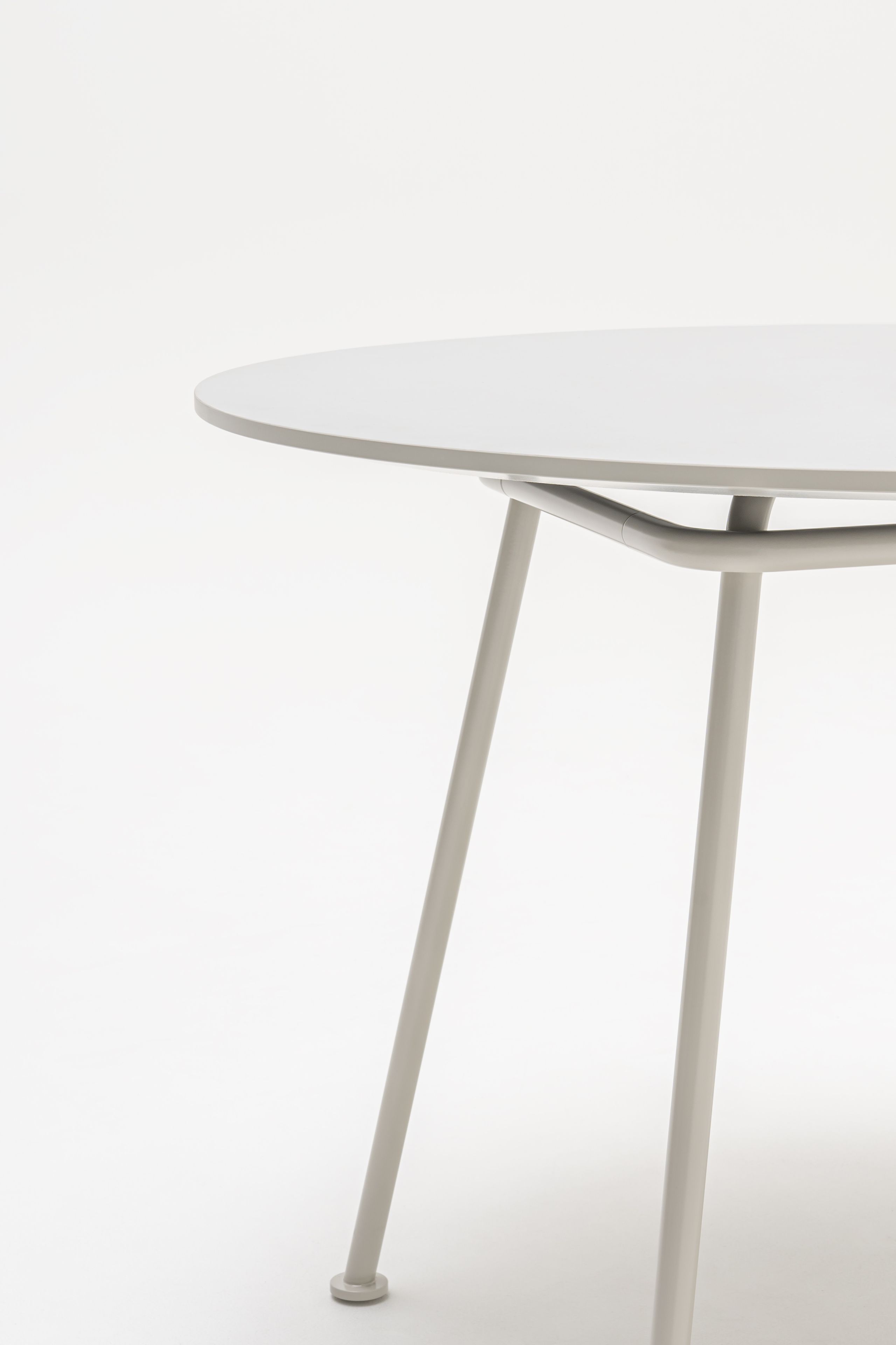 Круглый металлический обеденный стол MDD новая школа ARCH-00138146 - Вид №18