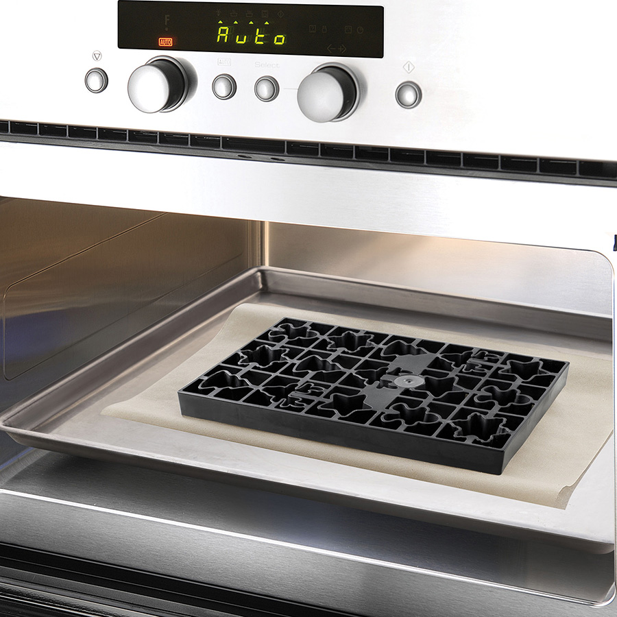 53.152.20.0065 Форма для приготовления печенья winter holiday, 24 х 15 х 2 см Silikomart  - Вид №4