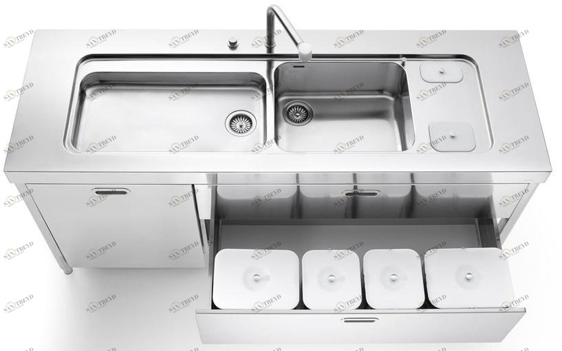 ALPES-INOX Моющий элемент из нержавеющей стали Liberi in cucina sun-id-1444753