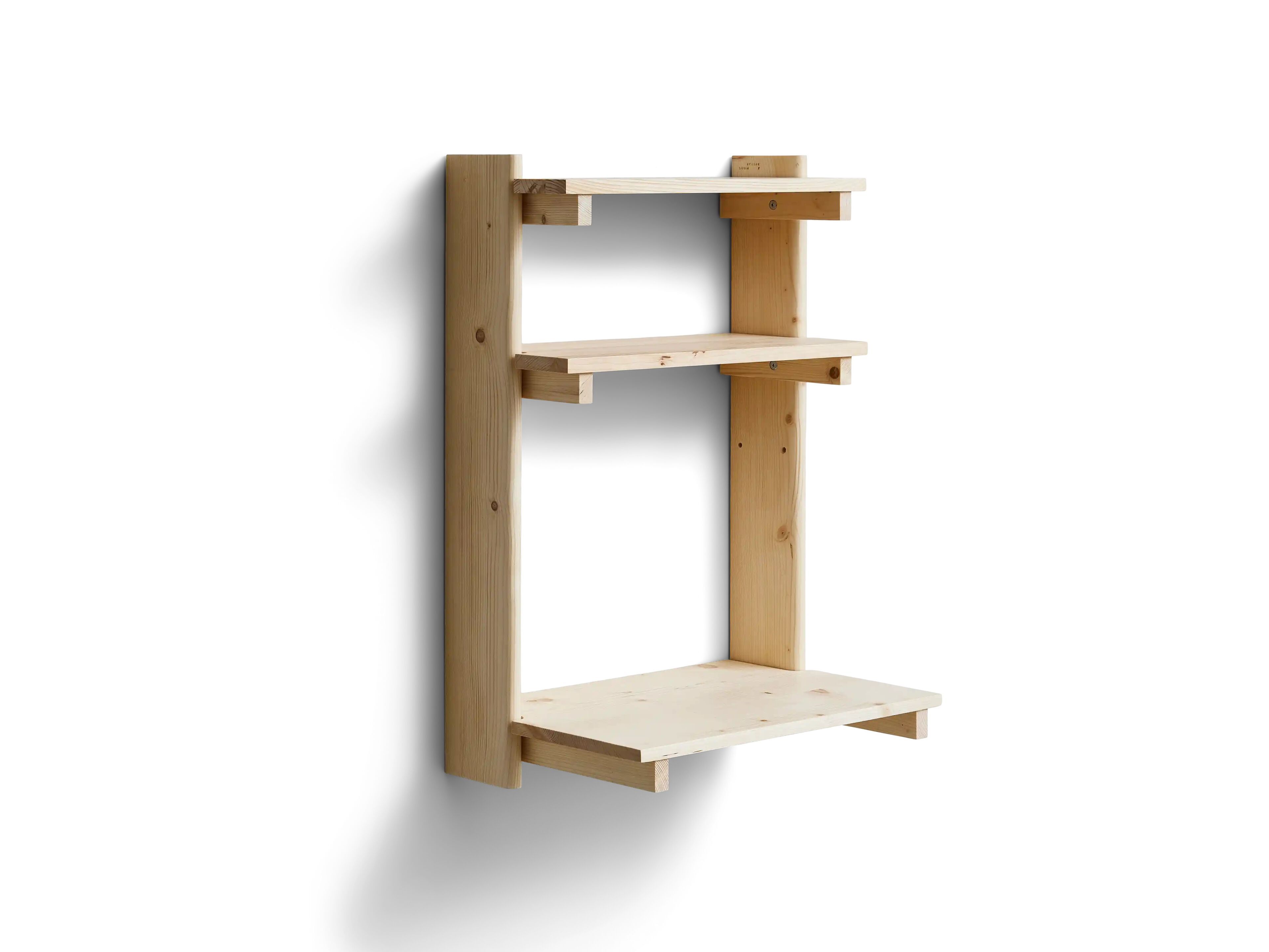 Деревянный подвесной книжный шкаф с письменным столом Form & Refine Beam ARCH-00146803 - Вид №2