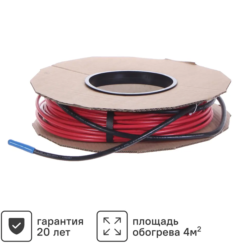 Нагревательный кабель для теплого пола Devi 37 м 680 Вт STLM-2211897