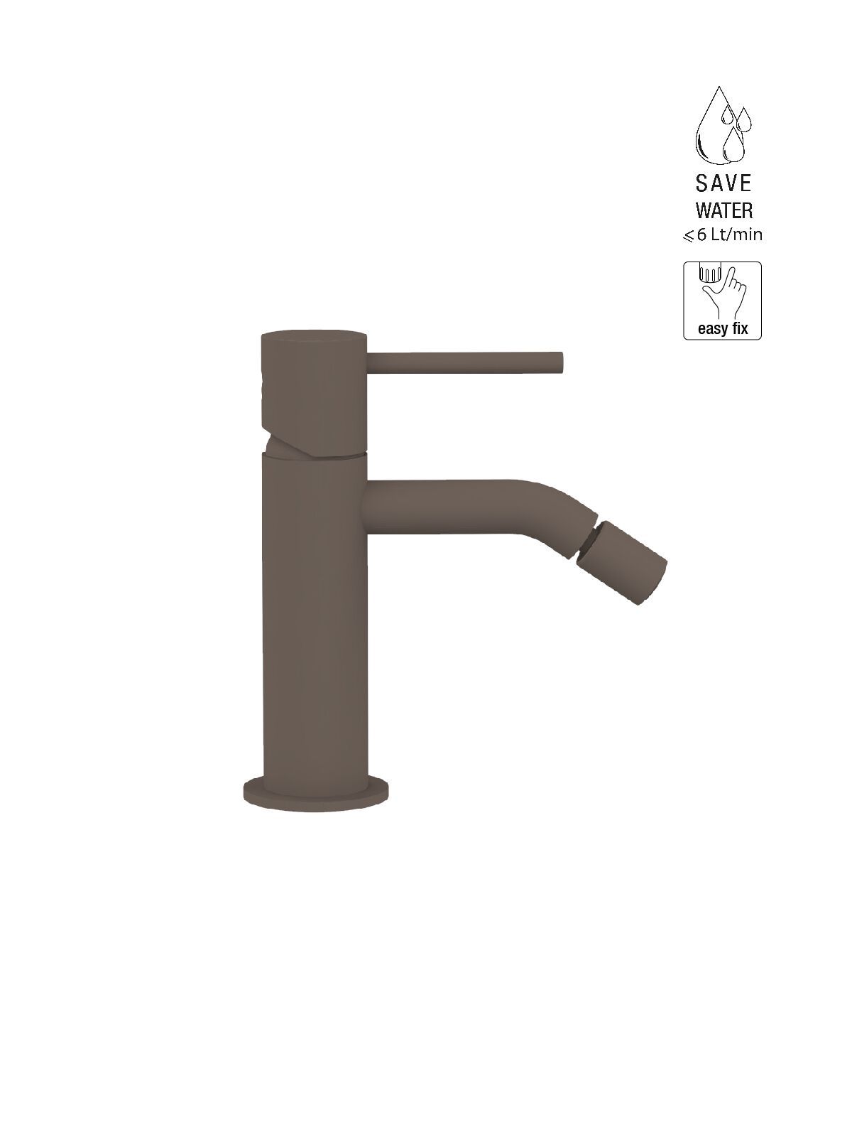 Смеситель для биде с одной ручкой Rubinetterie Frattini Pepe XL ARCH-00088833 - Вид №5