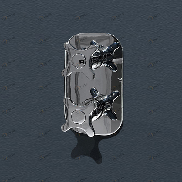 Смеситель термостатический для душа TB602 Antonio Lupi TIMBRO с распределителем на два выхода Antoniolupi