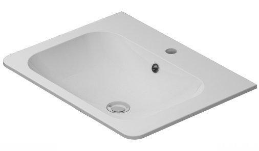 M55WPX0601WG D раковина мебельная исскуственный мрамор 60см встроенная глянец шт AM.PM Bliss
