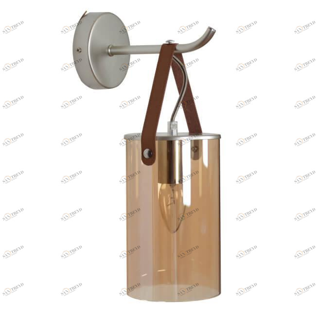 Бра со стеклянным плафоном бежевое "Тетро" 673025001 DE MARKT ТЕТРО 00-3929441 Бежевый 