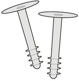 INDEX Дюбели с пластиковым гвоздем