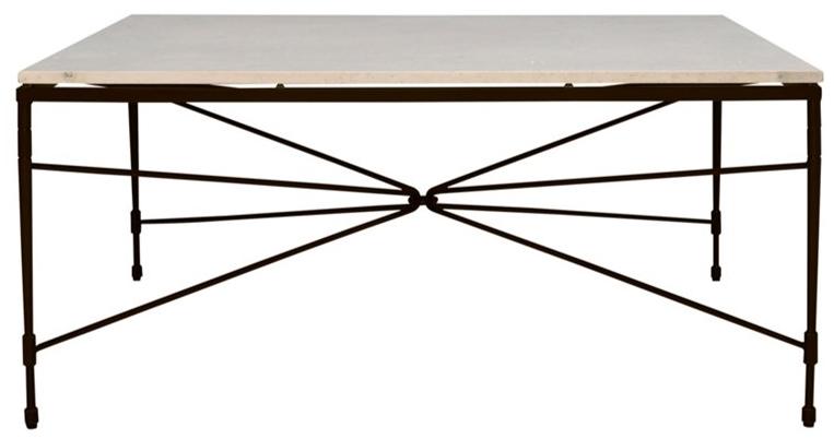 JANUS et Cie Квадратный журнальный столик из смолы и нержавеющей стали Amalfi sun-id-1381348 - Вид №5