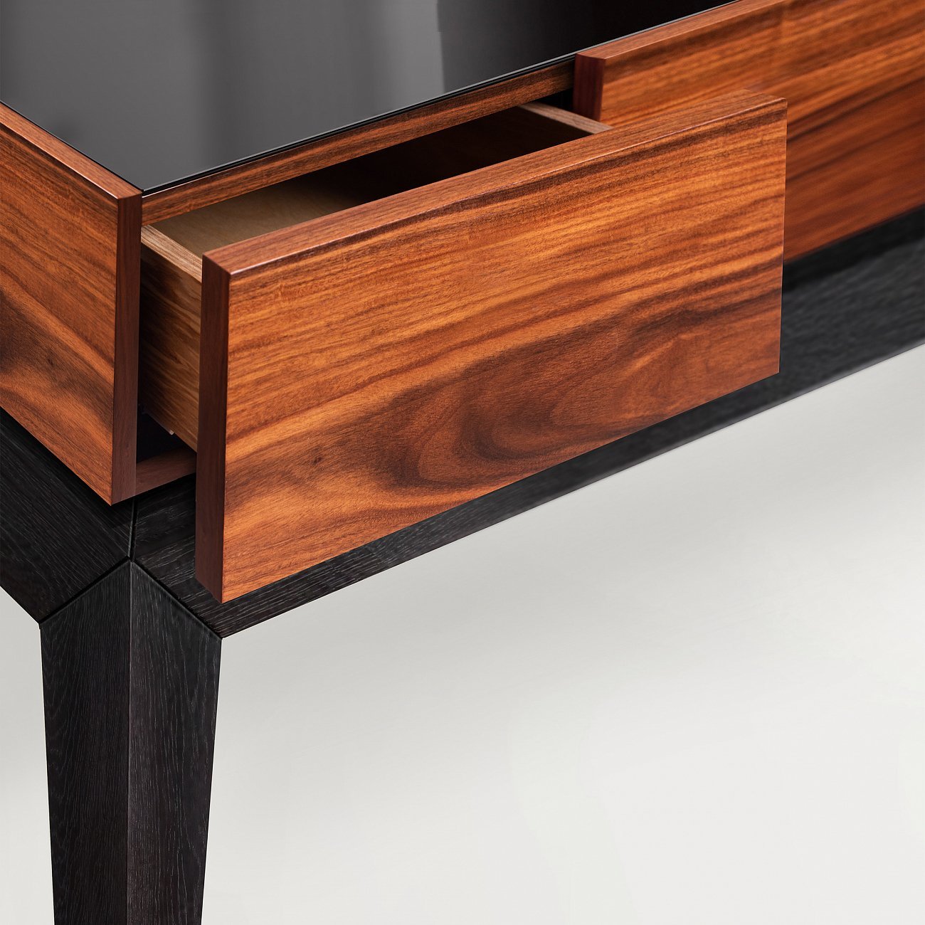 Консоль с 3 ящиками палисандр Tamaraw ACWD TAMARAW 00-3981970 Коричневый  - Вид №1