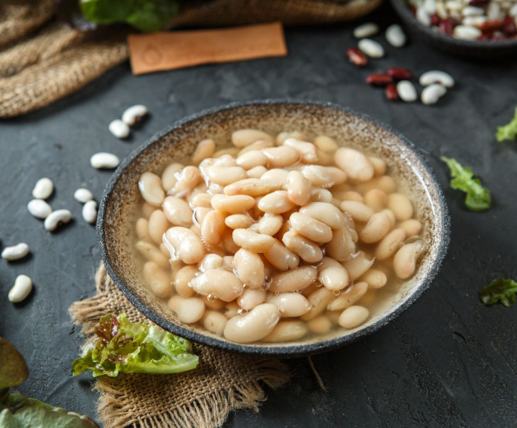 6088 Фасоль белая консервированная в рассоле Вкусляндия  - Вид №2