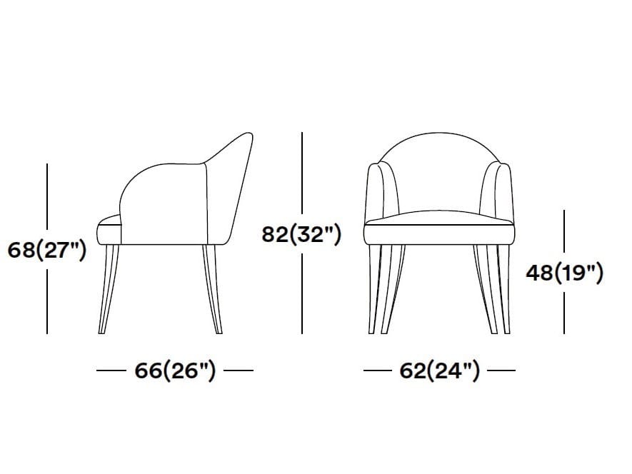 Кресло с подлокотниками Tirolo Чикаго ARCH-00076485 - Вид №1
