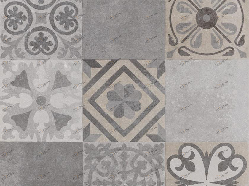 Porcelanosa Пол из керамогранита с эффектом цемента Ston-ker® sun-id-1374998