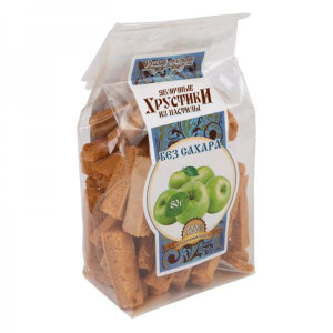 Яблочные хрустики из пастилы Классические без сахара Русские традиции