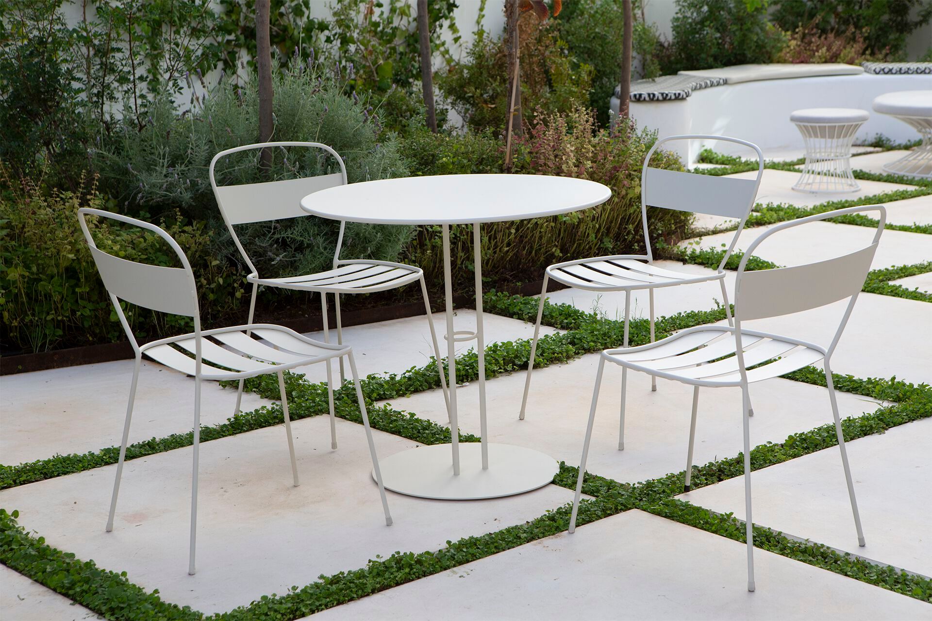 Стальной стул с порошковым покрытием iSimar ARCH-00087080 - Вид №9