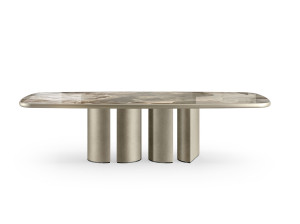 Прямоугольный стол с керамическим верхом King